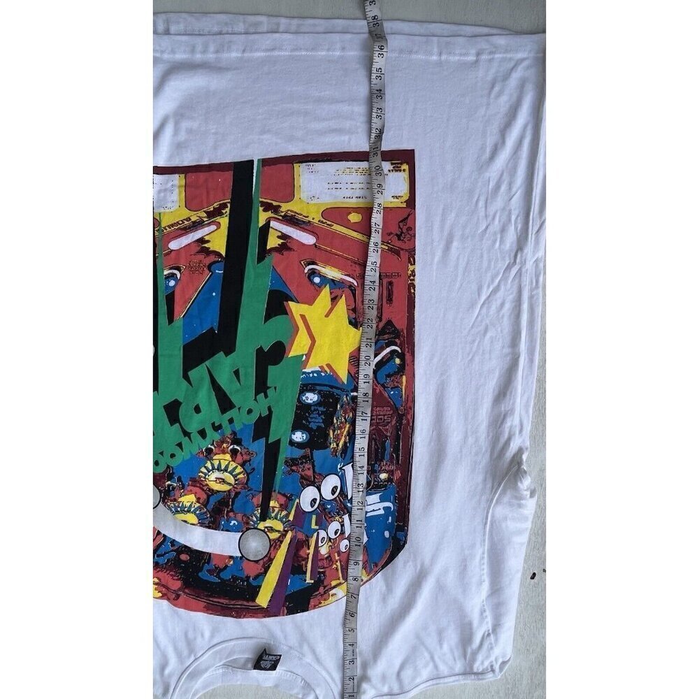 Hollywood Cartel Pin Ballen White T-Shirt Men’s Vintage 90s Size 3XL - Picture 11 of 16